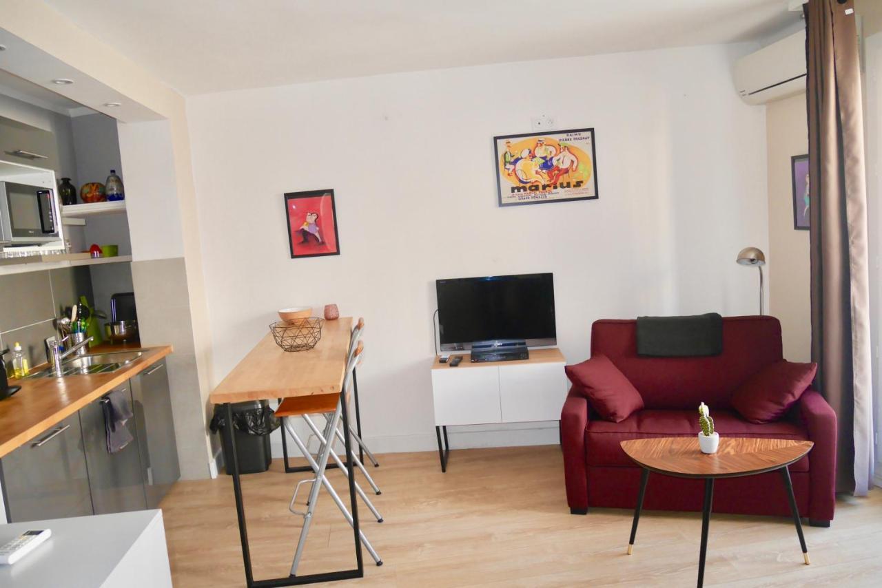 Studio Avec Balcon Amenage Et Wifi A Marseille A 2 Km De La Plage Lägenhet Exteriör bild